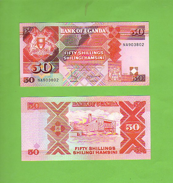 UGANDA - 1997/50 Shillings/Parliament Building