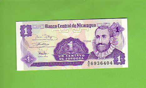 NICARAGUA - Banknotes