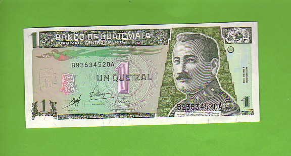 GUATEMALA - Banknotes