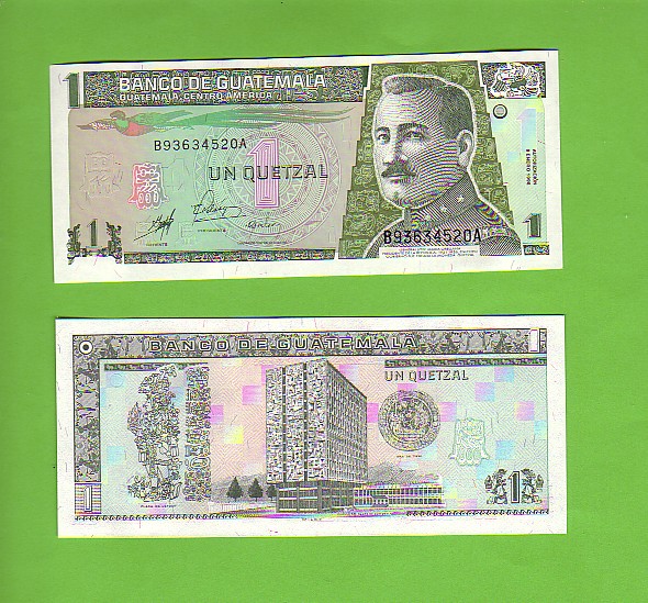 GUATEMALA - 1998/1 Quetzal/Orellana/Central Bank