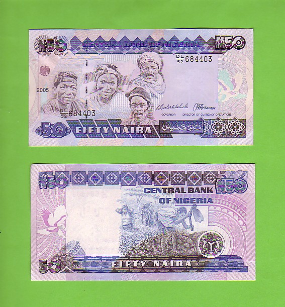 NIGERIA - 2005/50 Naira/Farmers
